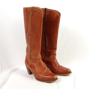 Women's Regency Tall Leather Western Riding  Boots